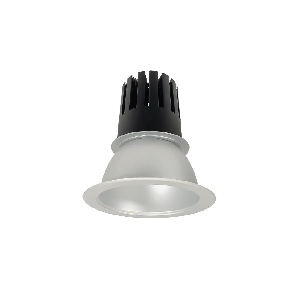 4" Sapphire III Round Open Reflector, 2500lm, 4000K, Flood Optic, Haze Reflector/Haze Flange