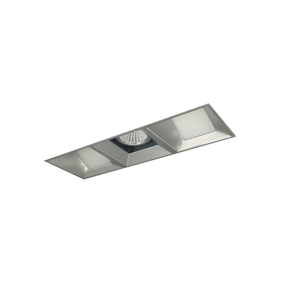 Iolite MLS 3-Head Trimless Reflector Kit, 2700K, 1000lm, Haze Fixed Downlt./Wall Wash Trims