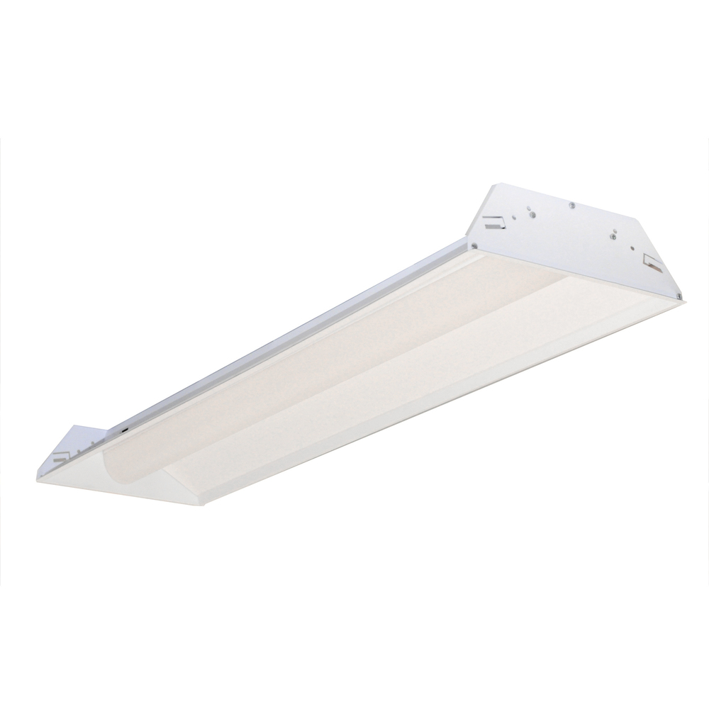 1x4 LED Center Basket Troffer, 3500K, White