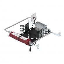 Nora NCH3-4L2P01/EM - 4" Sapphire III Non-IC New Construction Housing w/ Remote Test Switch EM Driver, 18W / 1500lm,