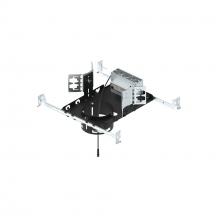 Nora NCH3-4L3P01 - 4" Sapphire III Non-IC New Construction Housing, 26W / 2500lm, 120V Input, Phase Dimming