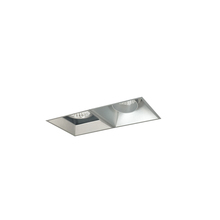 Nora NMIOTL-12-NF-AF-27X-10-HZ - Iolite MLS 2-Head Trimless Reflector Kit, 2700K, 1000lm, Haze Adj. Snoot/Fixed Downlt. Trims