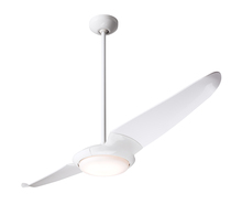 Modern Fan Co. IC2-GW-56-WH-570-WC - IC/Air (2 Blade ) Fan; Gloss White Finish; 56" White Blades; 20W LED; Wall Control