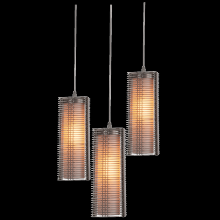 Hammerton CHB0020-08-MB-F-C01-L3 - Downtown Mesh Round 8pc Multi-Pendant