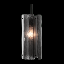 Hammerton LAB0044-08-GP-FS-C01-E2 - Textured Glass Pendant - 8-Inch