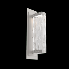 Hammerton IDB0090-01-BS-TT-L3 - Tabulo Indoor Sconce - Metallic Beige Silver - Tabulo Tidal Texture Glass