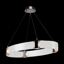 Hammerton PLB0042-44-BS-BG-CA1-L1 - Parallel Oval Chandelier-44