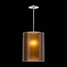 Hammerton LAB0044-16-MB-FR-001-E2 - Textured Glass Oversized Pendant-Rod Suspended-16