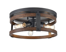DVI DVP40332GR+IW - OAKHURST 3 LT FLUSH MOUNT