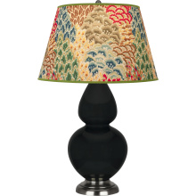 Robert Abbey OS22F - Obsidian Double Gourd Table Lamp