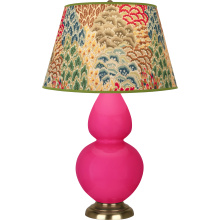 Robert Abbey RZ20F - Razzle Rose Double Gourd Table Lamp
