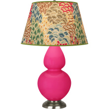 Robert Abbey RZ22F - Razzle Rose Double Gourd Table Lamp