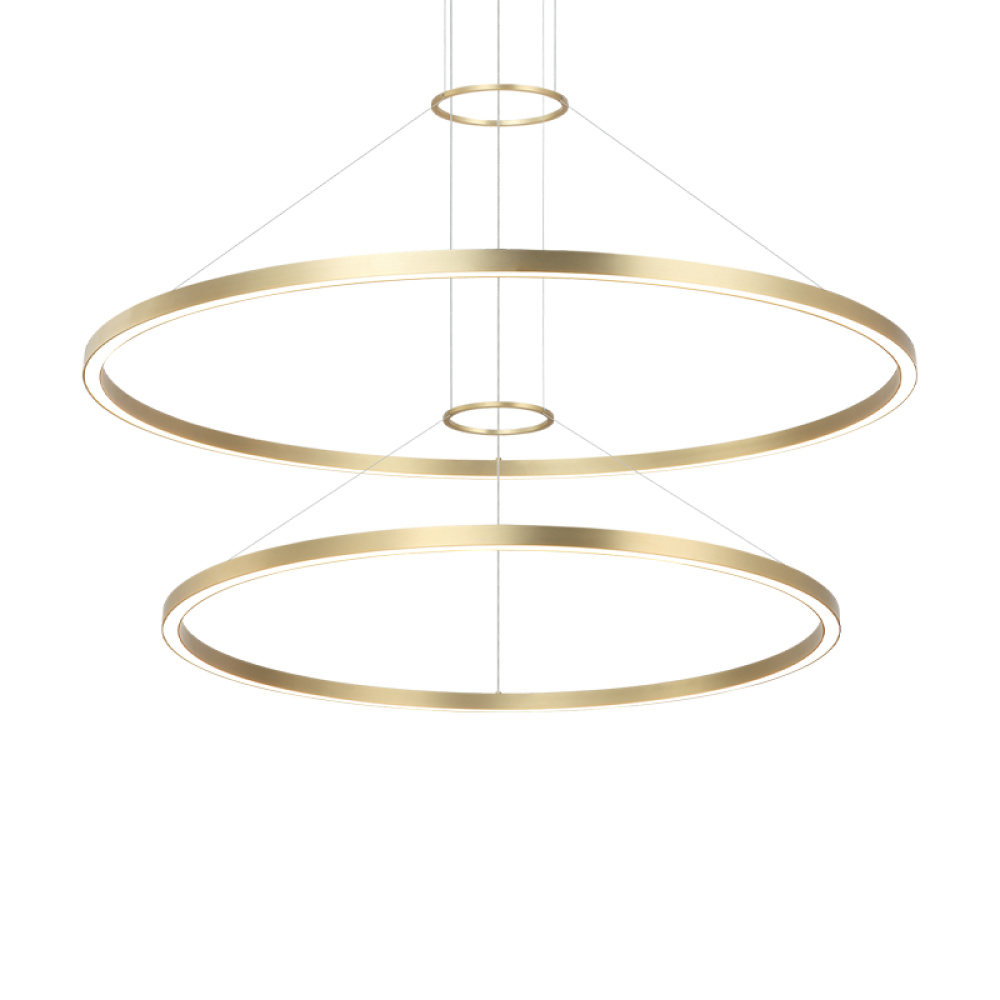 O'Hara Brushed Gold Chandelier