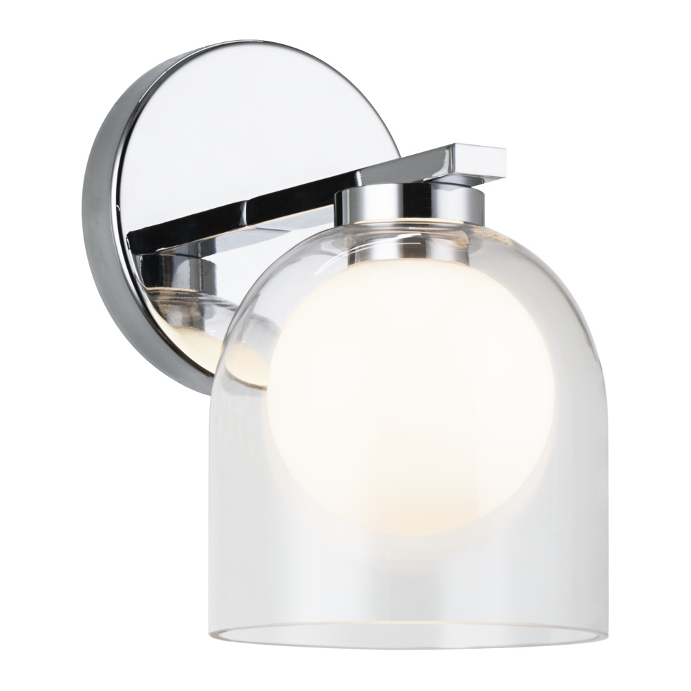 Derbishone Chrome Wall Sconce
