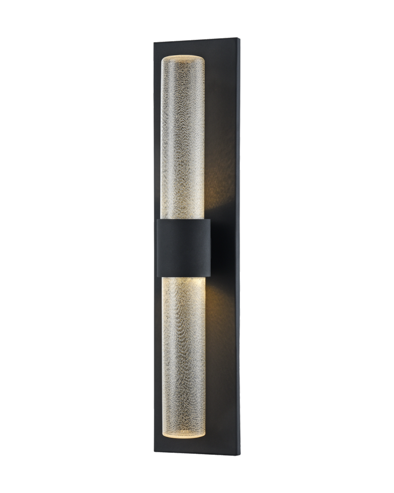 Likwid Matte Black Wall Sconce