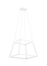 Matteo Lighting C81316MW - Carlington Matte White Chandelier