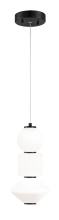 Matteo Lighting C82412OB - Dango Oxidized Black Pendant