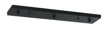 Matteo Lighting CP0203MB - Multi Ceiling Canopy (Line Voltage) Matte Black Canopy