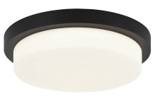 Matteo Lighting M15902MB - Durham Matte Black Ceiling Mount