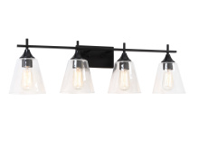 Matteo Lighting S09804BK - Hollis Black Wall Sconce