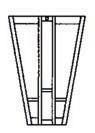 Arroyo Craftsman AS-8GW-VP - 8" asheville sconce