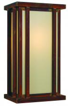 Arroyo Craftsman GLS-9OF-S - 9" glencoe flush wall mount