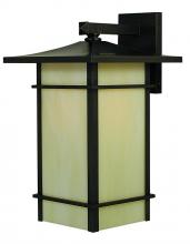 Arroyo Craftsman KAB-9TSCR-VP - 9" katsura wall mount with toshi overlay