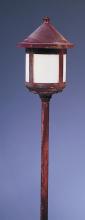 Arroyo Craftsman LV24-B6SCS-S - low voltage 6" berkeley short body stem mount