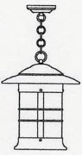 Arroyo Craftsman NH-14WO-S - 14" newport pendant