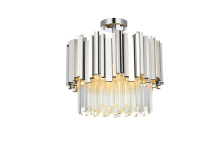 Elegant 3400F16C - Flush Mount D16" Chrome