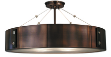 Drum Shade Semi-Flush Mts.